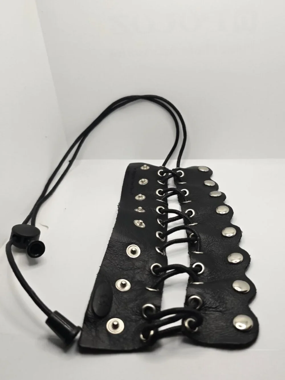 The Original Hair Glove Black Leather 8